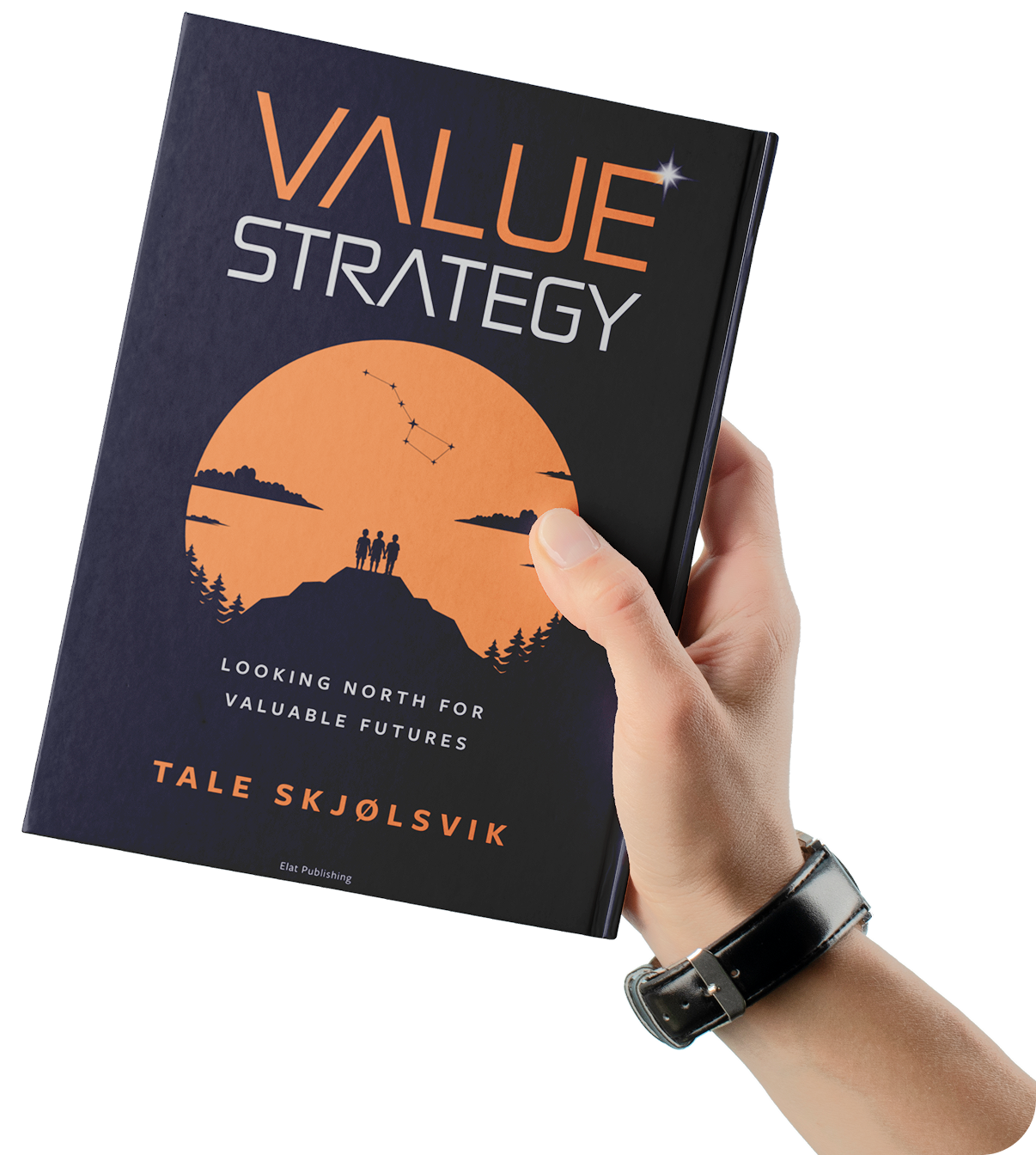 Value Strategy book in hand