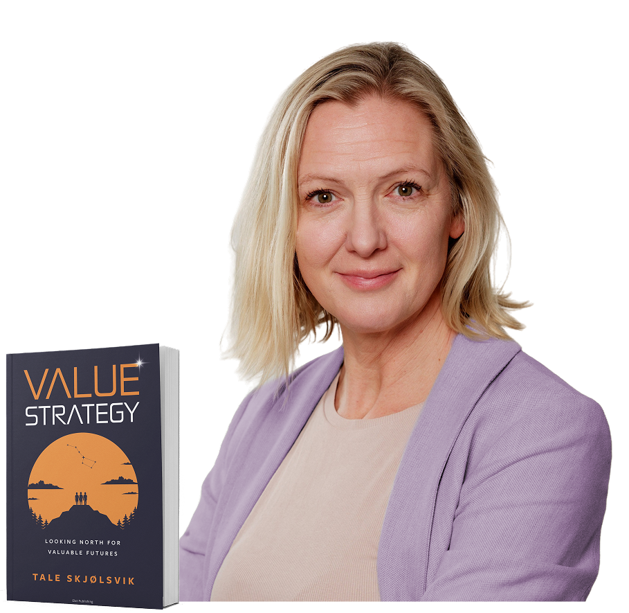 Tale Skjølsvik with Value Strategy Book